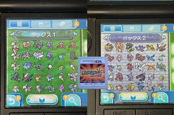 ポケットモンスターウルトラサン 配布60体付き DSソフト