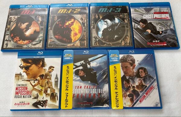 ミッション:インポッシブル シリーズ Blu-ray ブルーレイ 全7巻 全巻セット