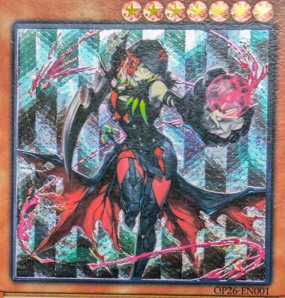 【遊戯王】黒魔女ディアベルスター 英語版 レリーフ ots 北米版