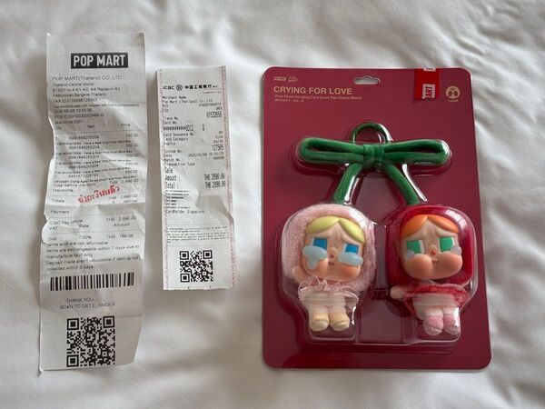 確実正規品 POP MART CRYBABY Crying For Love Love You Cherry Much