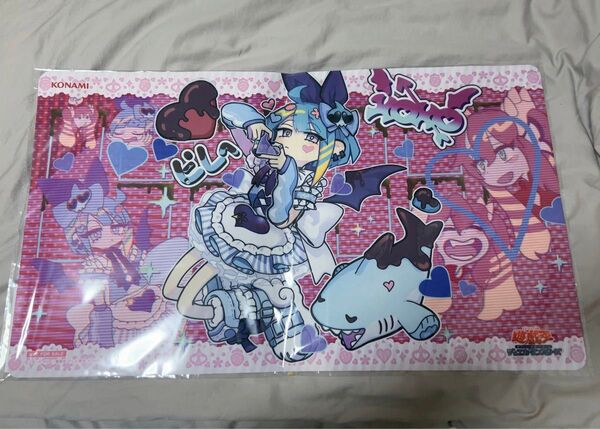 新品未開封 遊戯王 プレイマット リィラ・スウィート イビルツイン 遊戯王の日 プレマ ラバーマット