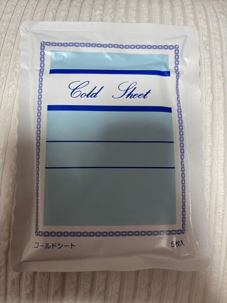貼付型冷却材 テイコクファルマケア コールドシート(10x14cm) 5枚入り