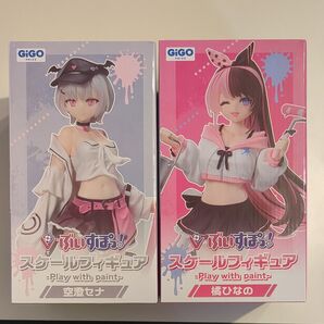 GIGO限定 ぶいすぽっ!スケールフィギュア 橘ひなの 空澄セナ 未開封