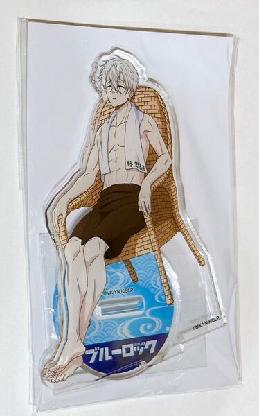 ブルーロック 極楽湯 アクリルフィギュアスタンド アクスタ お風呂ver. 凪誠士郎
