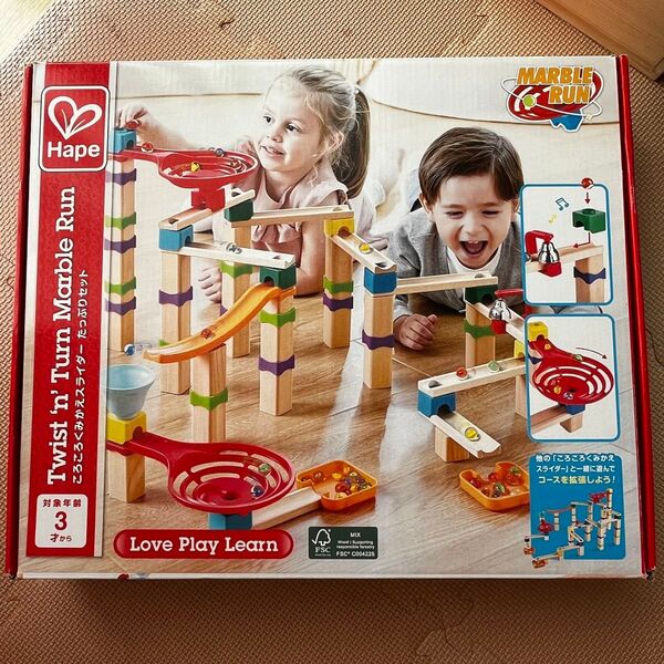Hape ハペ ころころくみかえスライダーたっぷりセット 112pcs