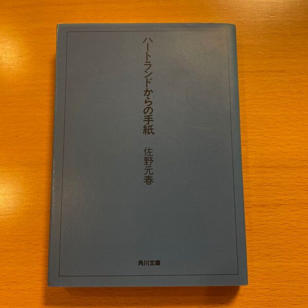 【絶版・希少・美品】 ハートランドからの手紙 佐野元春 角川文庫 【匿名配送】