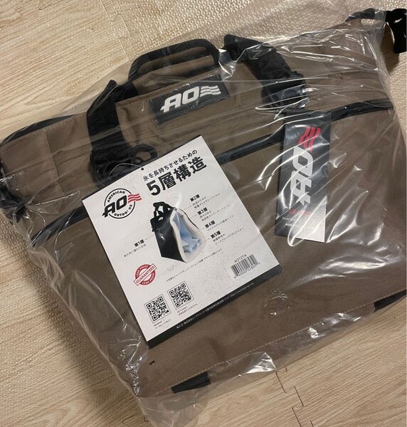 【新品未開封】エーオークーラー 保冷バッグ ベージュ