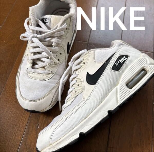 NIKE AIR MAX 白 スニーカー ナイキUS6.5 23.5