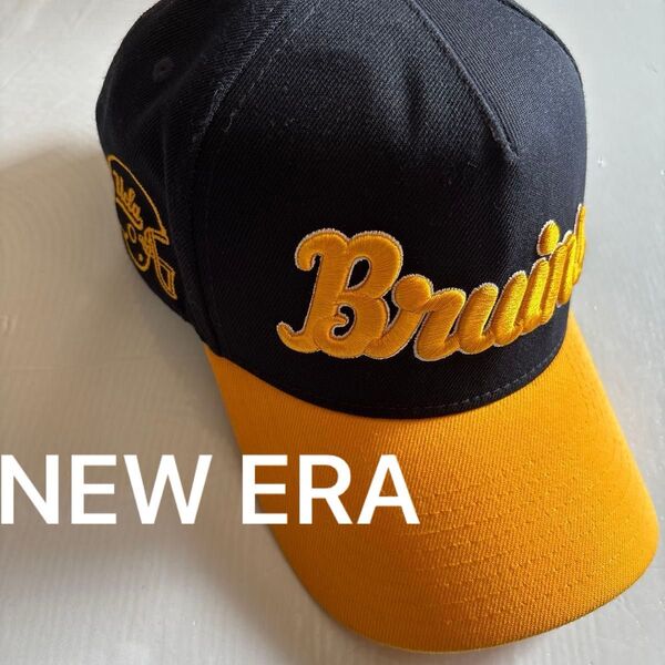 NEW ERA・ニューエラ A-Frame UCLA Bruins ブルーインズ ネイビ× メリットゴールド