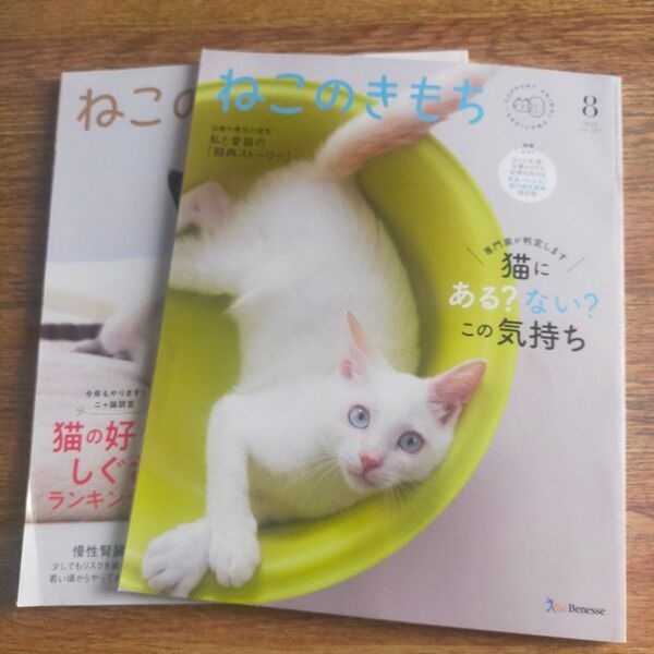 ねこのきもち 2冊セット 付録なし