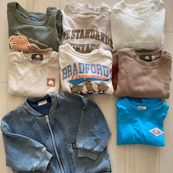 子供服 まとめ売り 8点セット 80〜90サイズ トップス アウター