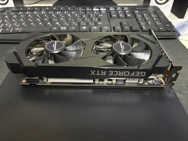 【中古品】NVIDIA GEFORCE RTX 2060 搭載 グラフィックボードGG-RTX2060-E6GB/DF