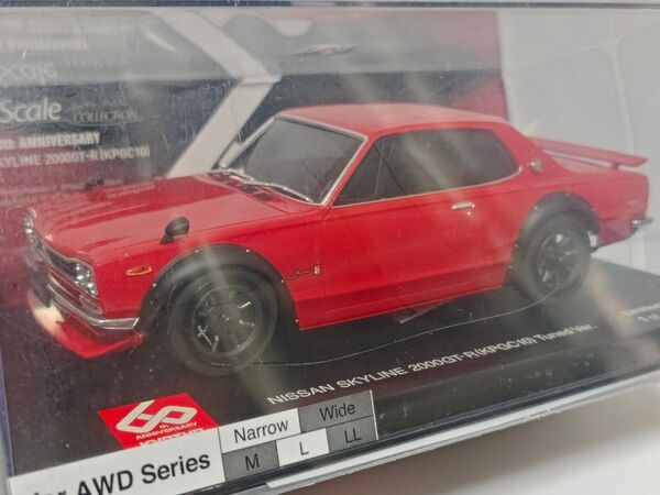KYOSHO MINI-Z オートスケールコレクション スカイライン2000 GT-R KPGC10 レッド /ミニッツ ハコスカ