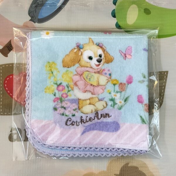 ダッフィー&フレンズのカムファインドスプリング! クッキーアン ミニタオル 東京ディズニーシー