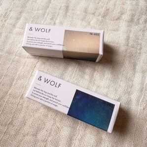 【新品】アンドウルフ &wolfトリートメントニュアンスルージュ ミニリップ 2本セット
