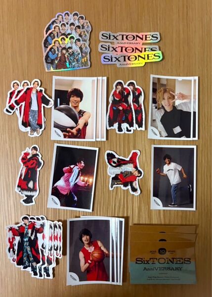 SixTONES ステッカー anniversary