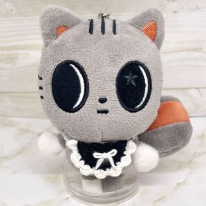 ぬいぐるみ ぬい服 オーダーページ スタイ よだれかけ リボン ブラック 黒 編み物 毛糸 10cmぬい