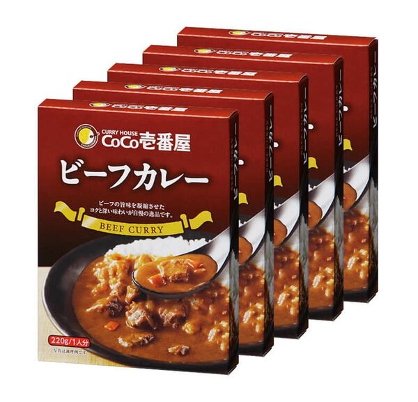 レトルトカレー CoCo壱番屋 ビーフカレー 5個