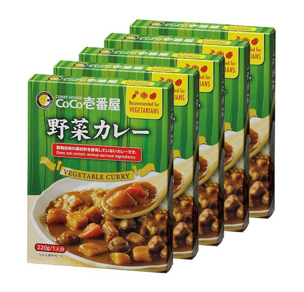 レトルトカレー CoCo壱番屋 野菜カレー 5個