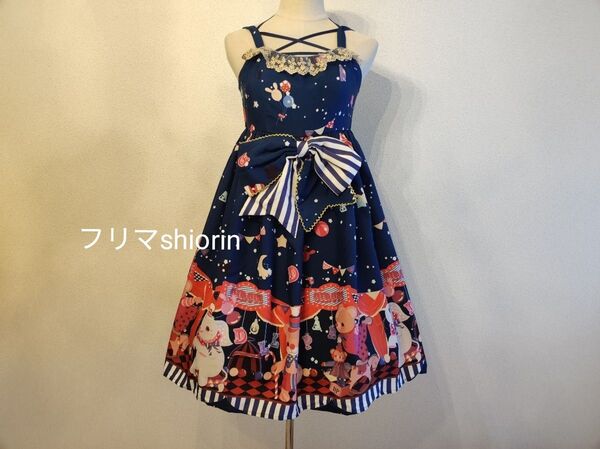 新品トゥアリス アニマルサーカス ジャンスカ ワンピース Toalice one-piece