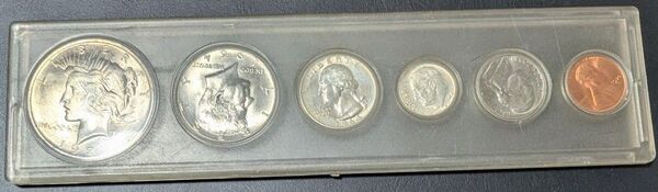 ピース銀貨 1923 1964 アメリカ 古銭 貨幣セット