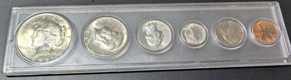 アメリカ ピース銀貨 ケネディ銀貨 クォーター ダイム 銀貨 1964 アメリカ リバティコイン 硬貨 銀貨 古銭 コイン