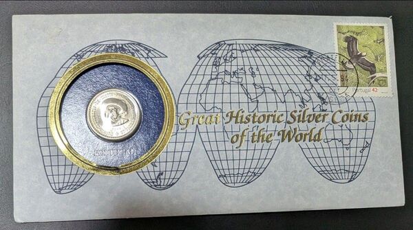 ポルトガル 500銀貨 1960年 銀貨 シルバー ミント