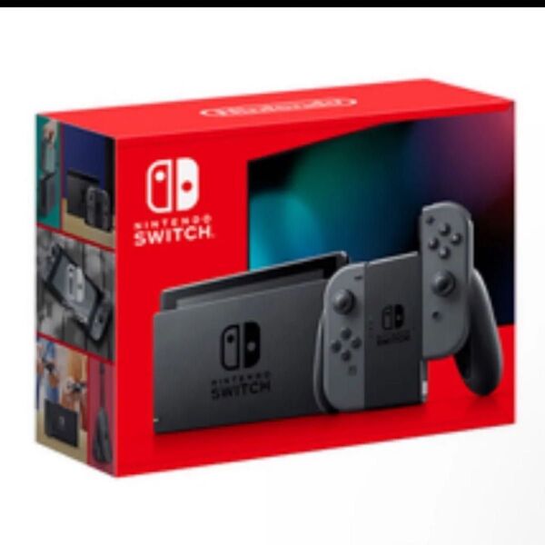 【新品未使用】 Nintendo Switch ニンテンドースイッチ バッテリー強化版 Joy-Con グレー 本体