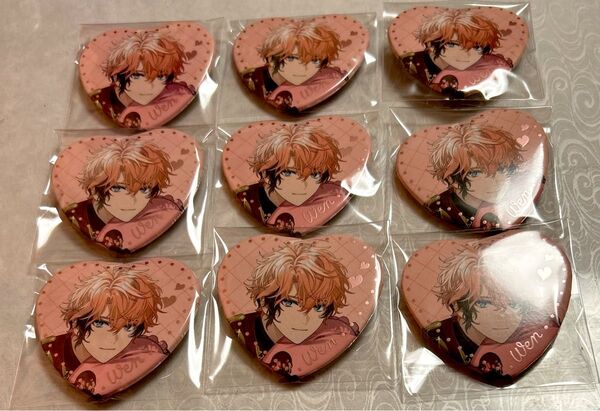 にじさんじ 赤城ウェン ハート缶バッジ Melty Valentine 缶バ