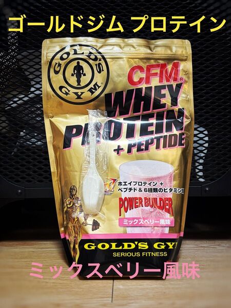 ゴールドジム ホエイプロテイン ミックスベリー風味 900g GOLD’S GYM