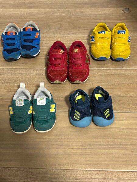 ニューバランス キッズ 4足+サンダル