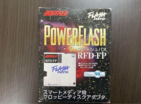 BUFFALO スマートメディア用 フロッピーディスクアダプタ POWER FLASH RFD-FP