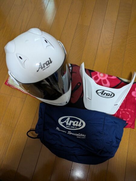 訳あり 新品 ヘルメット Arai ヘルメット 3点セットArai アライ TourCross3 ツアークロス3 Lサイズ