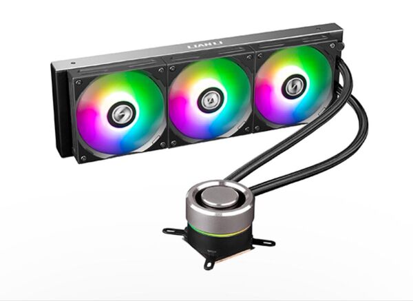 LianLi 簡易水冷CPUクーラー AIO 360 RGB BLACK
