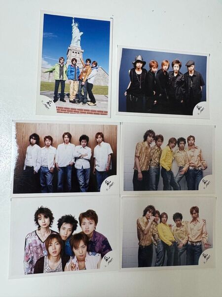 嵐 公式写真 二宮和也 相葉雅紀 松本潤 大野智 櫻井翔 旧ロゴ 嵐ロゴ