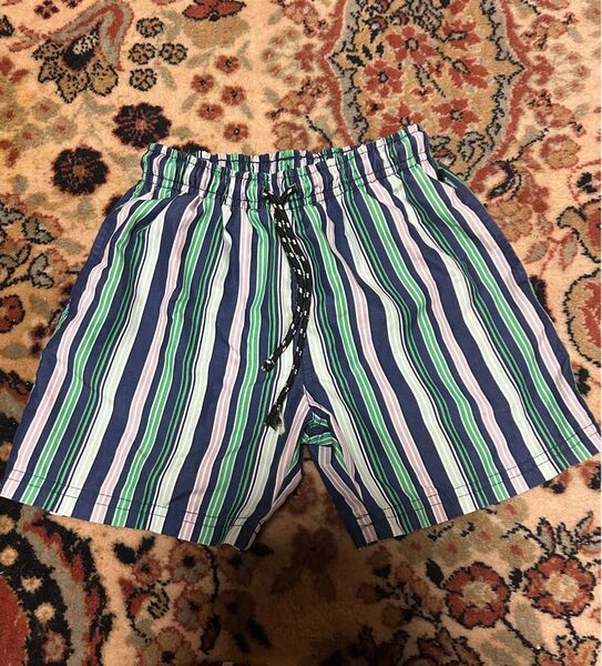子供用 海水パンツ 110cm ストライプ 水着 キッズ 男の子