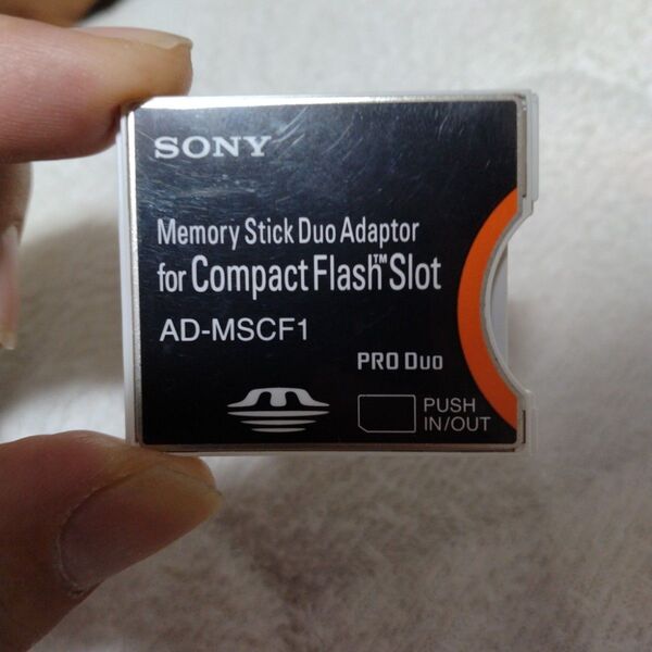 ソニー コンパクトフラッシュ型アダプター AD−MSCF1