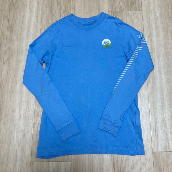 NIKE ナイキ ロンT 水色 長袖 150-160