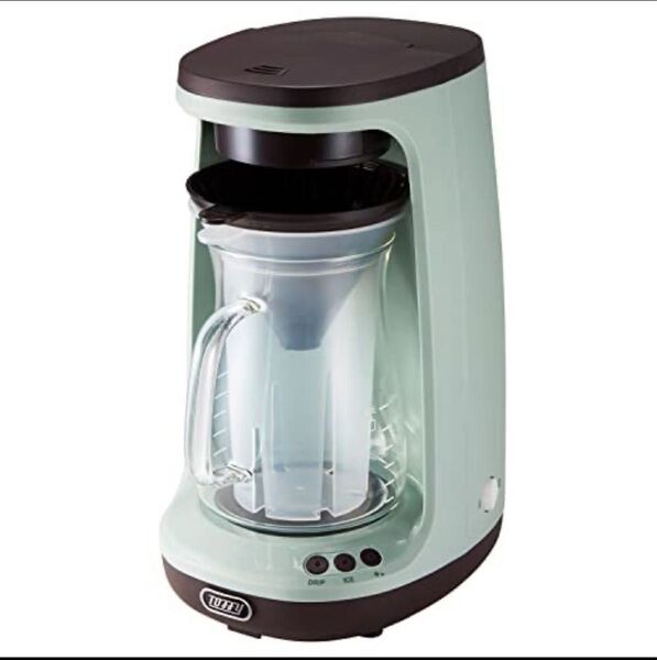 Toffy HOT&ICEハンドドリップコーヒーメーカー K-CM10-PA (PALE AQUA)ブルー 取説