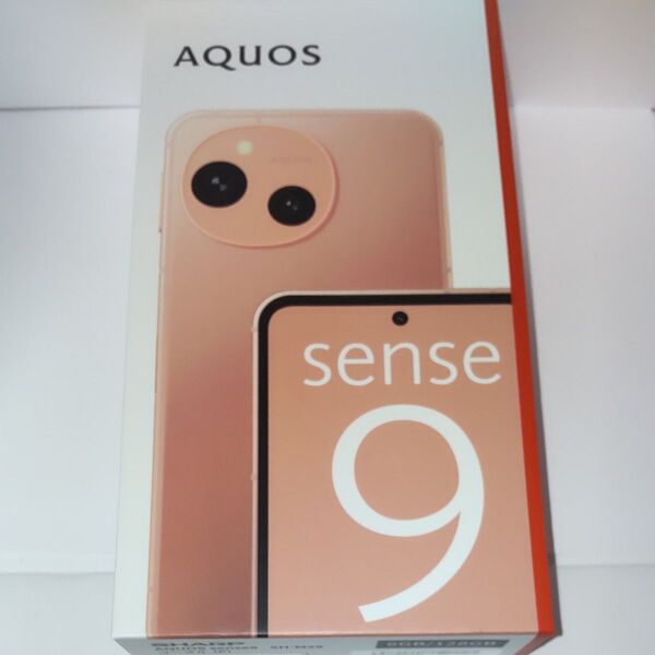 AQUOS sense9 SH-M29 6.1インチ メモリー6GB ストレージ128GB コーラル 新品未開封