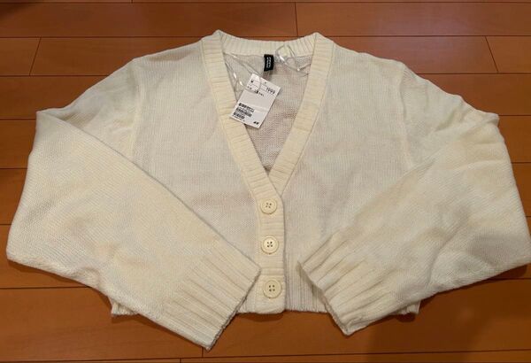 H&M XS ニットカーディガン 未使用品