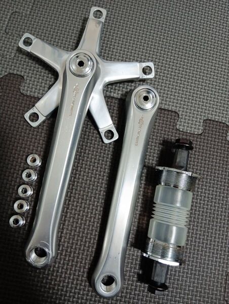 SHIMANO FC-S125 PCD130 170mm クランクセット ゴールデンアロー 105 シマノ