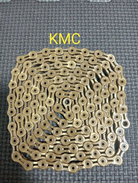 【未使用】KMC X11SL 11s 117L ゴールド チェーン ミッシングリンク無し ケイエムシー