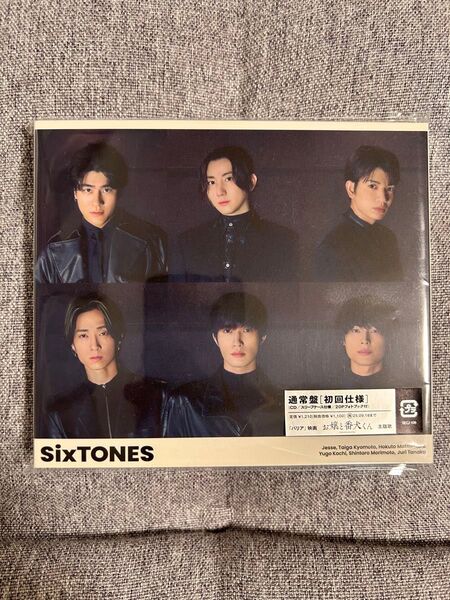 通常盤 (初回仕様) スリーブケース+フォトブック20P SixTONES CD/バリア 25/3/19発売