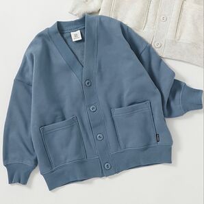 【SALE】デビロック 裏シャギーカーディガン