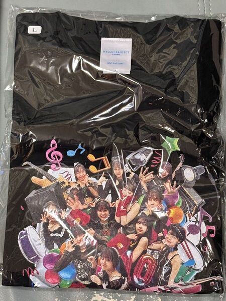 つばきファクトリー結成10周年記念Tシャツ Bloomin' Lサイズ 新品未開封