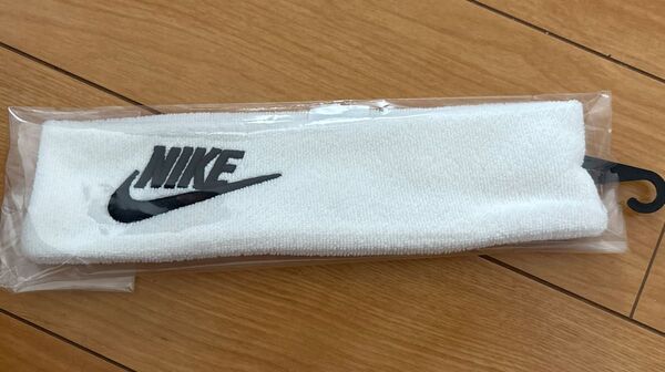 NIKE ナイキ クラシック ヘッドバンド ワイド テリー ホワイト 新品タグ付き