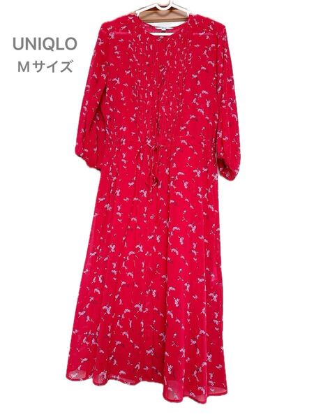花柄 ワンピース チュニック インナー付き Mサイズ
