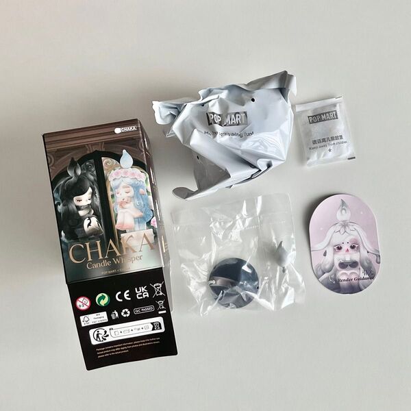 ポップマート CHAKA Candle Whisper シリーズ Render Guidance カード付き