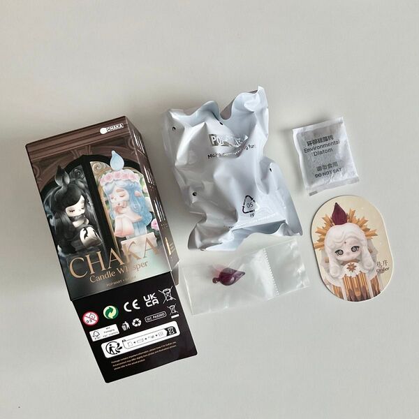 ポップマート CHAKA Candle Whisper シリーズ Order カード付き